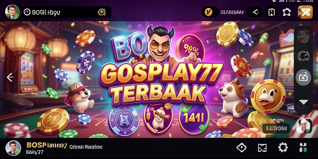 Tampilan menarik dari gameplay Kasino di BOSPLAY77.
