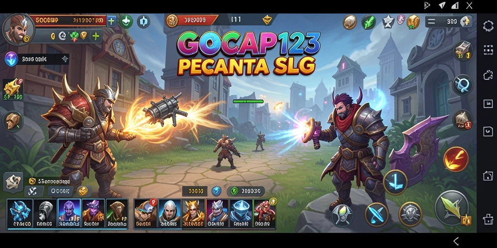 Tampilan utama gameplay GOCAP123 yang menarik dan strategi mendalam.