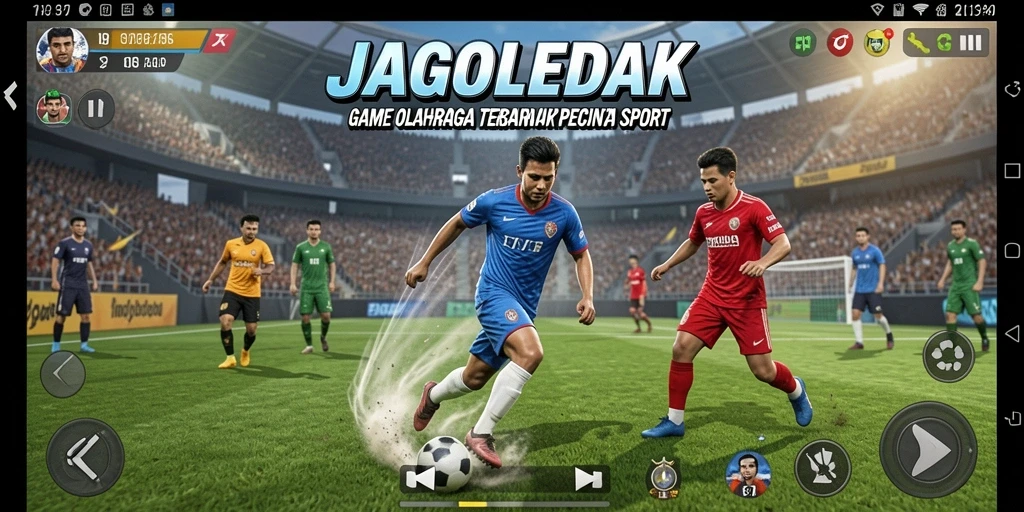 Gameplay JAGOLEDAK yang seru dan kompetitif dalam olahraga.
