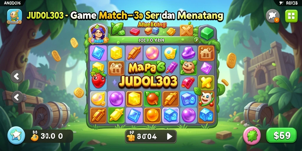 Gameplay seru JUDOL303 dengan grafis mencolok.