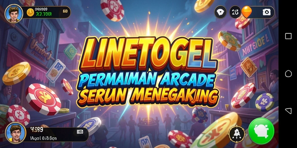 Tampilan screenshot <strong>LINETOGEL</strong> menampilkan keseruan gameplay Arcade.