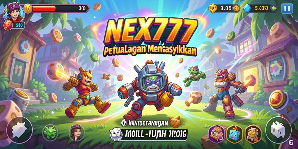 Gameplay seru dan mengasyikkan di NEX777