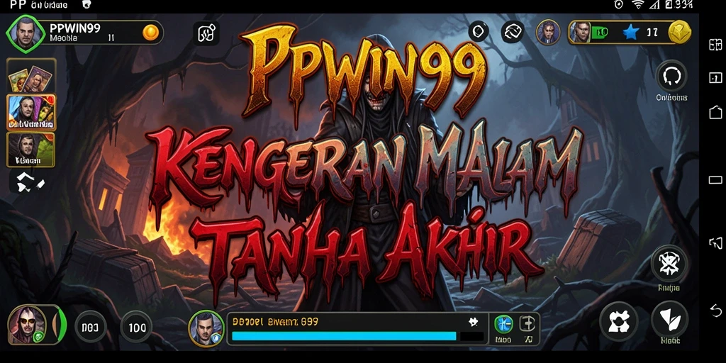 Screenshot gameplay PPWIN99 memperlihatkan suasana horror yang mencekam dan menarik.