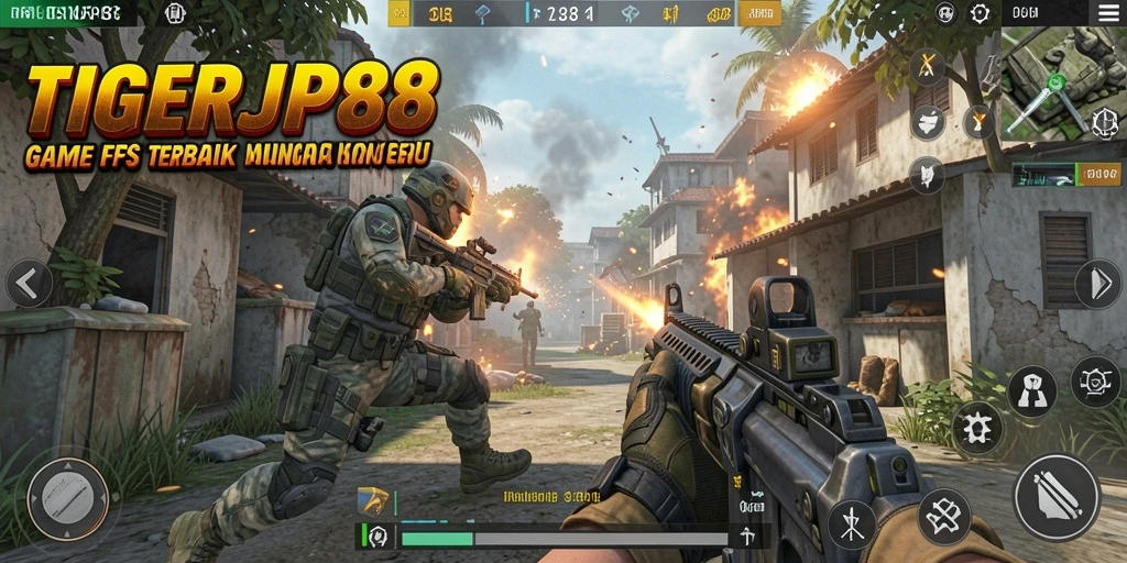 Screenshot menampilkan gameplay menegangkan dari TIGERJP88 yang seru.
